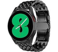 Strap-it Bracelet acier dragon - compatible pour Samsung Galaxy Watch 4 40mm (noir) G