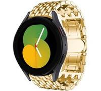 Strap-it Bracelet acier dragon - compatible pour Samsung Galaxy Watch 5 - 40mm (doré) G