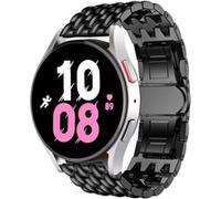 Strap-it Bracelet acier dragon - compatible pour Samsung Galaxy Watch 5 - 44mm (noir) G