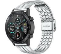 Strap-it Bracelet acier inoxydable - compatible pour Honor Magic Watch 2 (argent) - 42mm G