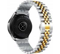 Strap-it Bracelet acier Jubilee - compatible pour Polar Ignite 2 (argent/or) G