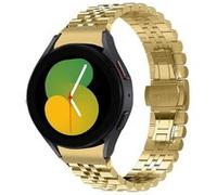 Strap-it Bracelet acier Jubilee - compatible pour Samsung Galaxy Watch 5 - 40mm (doré) G