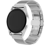 Strap-it Bracelet acier Milanais - compatible pour Samsung Galaxy Watch Active (argent) G