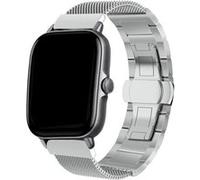 Strap-it Bracelet acier Milanais - compatible pour Xiaomi - compatible pour Amazfit GTS 2 (argent) G
