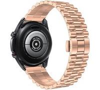 Strap-it Bracelet acier présidentiel - compatible pour Xiaomi Watch S1 (or rose) G