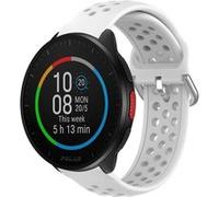 Strap-it Bracelet avec trous - compatible pour Polar Pacer (blanc) G