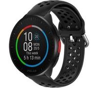 Strap-it Bracelet avec trous - compatible pour Polar Pacer (noir) G