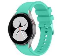Strap-it Bracelet - compatible pour Samsung Galaxy Watch 4 40mm silicone (aqua) G