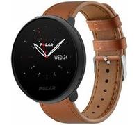Strap-it Bracelet cuir - compatible pour Polar Ignite 2 (serré marron) G