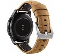 Strap-it Bracelet cuir - compatible pour Polar Ignite (beige) G