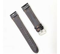 Strap-it Bracelet cuir - compatible pour Samsung Galaxy WatchFenix 7 (marron foncé) G