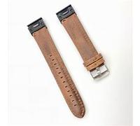 Strap-it Bracelet cuir - compatible pour Samsung Galaxy WatchFenix 7 (marron) G