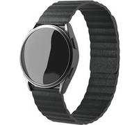 Strap-it Bracelet cuir Loop - compatible pour Amazfit GTR 3 (Pro) (noir) G