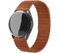 Strap-it Bracelet cuir Loop - compatible pour Polar Grit X Pro (marron) G