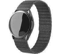 Strap-it Bracelet cuir loop - compatible pour Samsung Galaxy Watch 5 - 40mm (gris) G