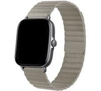 Strap-it Bracelet cuir Loop - compatible pour Xiaomi - compatible pour Amazfit GTS 2 (Kaki) G