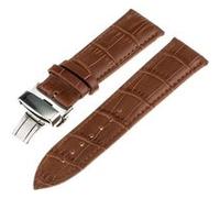 Strap-it Bracelet cuir luxe - compatible pour Xiaomi Watch S1 (marron) G
