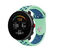 Strap-it Bracelet de sport en silicone compatible avec - Polar Vantage M - aqua/bleu - pour Grit X - Grit X Pro - Vantage V3 - Vantage M2