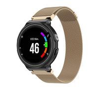 Strap-it Bracelet en Milanais pour Garmin Forerunner 735xt / Garmin Forerunner 235 - Or