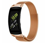 Strap-it Bracelet en Milanais pour Samsung Gear Fit 2 / Samsung Gear Fit 2 Pro - Rose