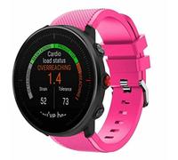 Strap-it Bracelet en silicone compatible avec - Polar Vantage M - rose - pour Grit X - Grit X Pro - Vantage V3 - Vantage M2