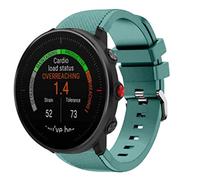 Strap-it Bracelet en silicone compatible avec - Polar Vantage M - vert sapin - pour Grit X - Grit X Pro - Vantage V3 - Vantage M2