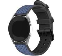 Strap-it Bracelet hybride nylon - compatible pour Polar Grit X Pro (bleu) G