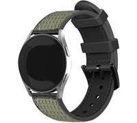 Strap-it Bracelet hybride nylon - compatible pour Polar Pacer (vert) G