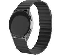 Strap-it Bracelet magnétique silicone - compatible pour Polar Ignite 3 (noir) G