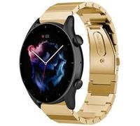 Strap-it Bracelet métal - compatible pour Amazfit GTR 3 (Pro) (or) G