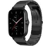 Strap-it Bracelet métal - compatible pour Amazfit GTS 2 (noir) G