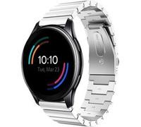 Strap-it Bracelet métal - compatible pour Oneplus Watch (argent) G