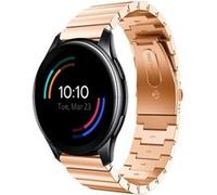 Strap-it Bracelet métal - compatible pour Oneplus Watch (or rose) G