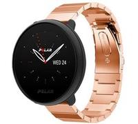 Strap-it Bracelet métal - compatible pour Polar Ignite 2 (or rose) G