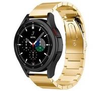 Strap-it Bracelet métal - compatible pour Samsung Galaxy Watch 4 Classic 46mm (doré) G