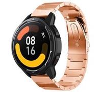 Strap-it Bracelet métal - compatible pour Xiaomi Watch S1 (or rose) G