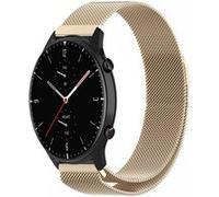 Strap-it Bracelet Milanais - compatible pour Amazfit GTR 2 (champagne) G
