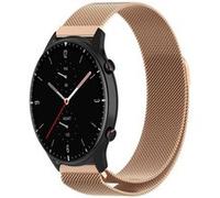 Strap-it Bracelet Milanais - compatible pour Amazfit GTR 2 (or rose) G