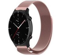 Strap-it Bracelet Milanais - compatible pour Amazfit GTR 2 (rose) G