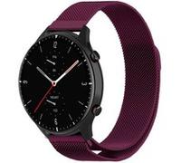 Strap-it Bracelet milanais - compatible pour Amazfit GTR 2 (violet) G
