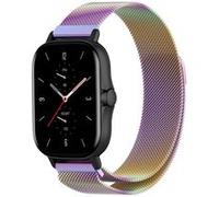 Strap-it Bracelet Milanais - compatible pour Amazfit GTS 2 (arc-en-ciel) G