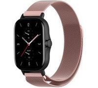 Strap-it Bracelet Milanais - compatible pour Amazfit GTS 2 (rose) G