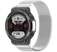 Strap-It Bracelet Milanais - compatible pour Amazfit T-Rex 2 (argent) G