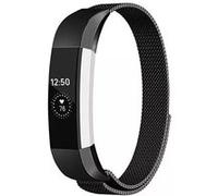 Strap-it Bracelet Milanais - compatible pour Fitbit Alta HR (noir) G