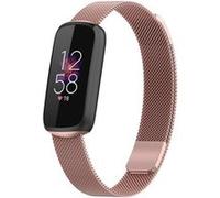 Strap-it Bracelet Milanais - compatible pour Fitbit Luxe (rose) G