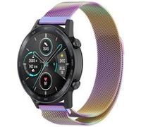 Strap-it Bracelet Milanais - compatible pour Honor Magic Watch 2 (arc-en-ciel) - 46mm G