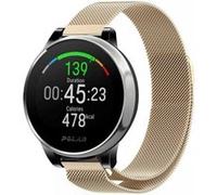 Strap-it Bracelet Milanais - compatible pour Polar Grit X (Champagne) G