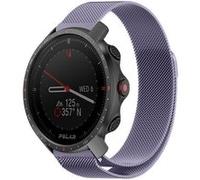 Strap-it Bracelet milanais - compatible pour Polar Grit X Pro (violet clair) G