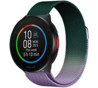 Strap-it Bracelet Milanais - compatible pour Polar Pacer (violet/vert) G