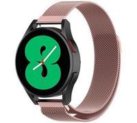 Strap-it Bracelet Milanais - compatible pour Samsung Galaxy Watch 4 40mm (rose) G